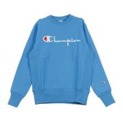 Champion Ljusblå Crewneck Sweatshirt för Män Blue, Herr