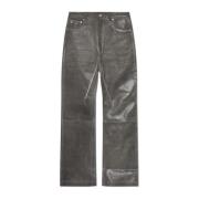 Rick Owens Geth Denim Jeans Gray, Herr