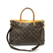 Louis Vuitton Vintage Pre-owned Canvas louis-vuitton-vskor Brown, Dam