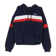 Fila Svart Cropped Hoodie för Kvinnor Black, Dam