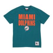 Mitchell & Ness Miami Dolphins NFL T-shirt Green, Herr