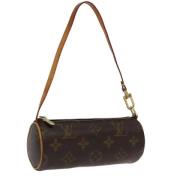 Louis Vuitton Vintage Pre-owned Canvas handvskor Brown, Dam