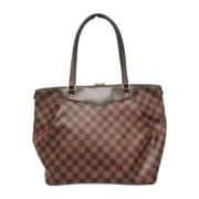 Louis Vuitton Vintage Pre-owned Canvas louis-vuitton-vskor Brown, Dam