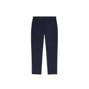 Nn07 Navy Blue Bomullsblandning Byxor Blue, Herr