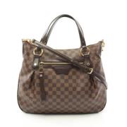 Louis Vuitton Vintage Pre-owned Canvas louis-vuitton-vskor Brown, Dam