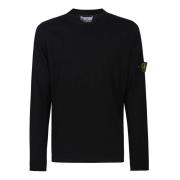 Stone Island Casual Stickad Tröja för Män Blue, Herr