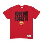 Mitchell & Ness Houston Rockets NBA T-shirt Red, Herr