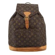 Louis Vuitton Vintage Pre-owned Canvas ryggsckar Brown, Dam