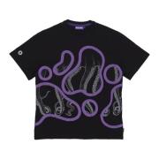 Octopus Svart Octopus Tee Kortärmad T-shirt Black, Herr