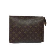 Louis Vuitton Vintage Pre-owned Canvas louis-vuitton-vskor Brown, Dam