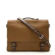 Louis Vuitton Vintage Pre-owned Laeder louis-vuitton-vskor Brown, Herr