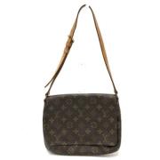 Louis Vuitton Vintage Pre-owned Canvas louis-vuitton-vskor Brown, Dam