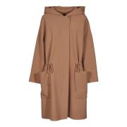 Max Mara Kamelull Kasmir Huva Kappa Brown, Dam