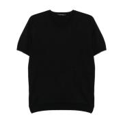 Tagliatore T-shirts och Polos Svart Black, Herr