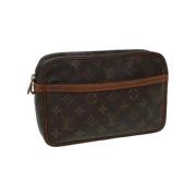 Louis Vuitton Vintage Pre-owned Canvas louis-vuitton-vskor Brown, Dam