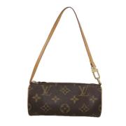 Louis Vuitton Vintage Pre-owned Canvas kuvertvskor Brown, Dam