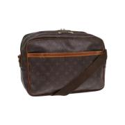 Louis Vuitton Vintage Pre-owned Canvas louis-vuitton-vskor Brown, Dam