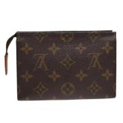 Louis Vuitton Vintage Pre-owned Canvas necessrer Brown, Dam