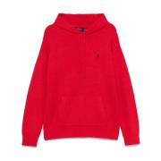 Ralph Lauren Hoodie Red, Herr