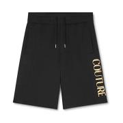 Versace Jeans Couture Stiliga Bermuda Shorts för Män Black, Herr