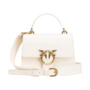 Pinko Mini Love Bag One Topphandtag White, Dam