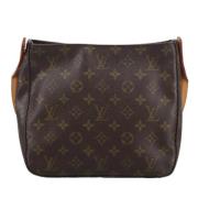 Louis Vuitton Vintage Pre-owned Canvas louis-vuitton-vskor Brown, Dam