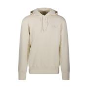 Autry Cream Jersey Hoodie Sweatshirt Beige, Herr