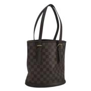 Louis Vuitton Vintage Pre-owned Canvas louis-vuitton-vskor Brown, Dam