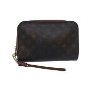 Louis Vuitton Vintage Pre-owned Canvas louis-vuitton-vskor Brown, Dam