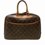 Louis Vuitton Vintage Pre-owned Canvas handvskor Brown, Dam