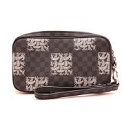 Louis Vuitton Vintage Pre-owned Canvas kuvertvskor Gray, Herr