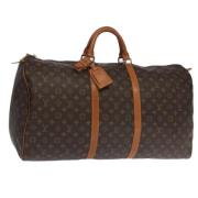 Louis Vuitton Vintage Pre-owned Canvas louis-vuitton-vskor Brown, Dam