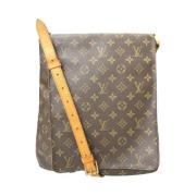 Louis Vuitton Vintage Pre-owned Canvas louis-vuitton-vskor Brown, Dam