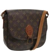 Louis Vuitton Vintage Pre-owned Canvas louis-vuitton-vskor Brown, Dam