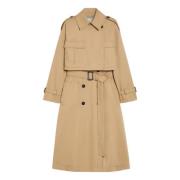 Max Mara Weekend Vattenavvisande trenchcoat set Beige, Dam