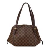 Louis Vuitton Vintage Pre-owned Canvas handvskor Brown, Dam