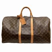 Louis Vuitton Vintage Pre-owned Tyg louis-vuitton-vskor Brown, Dam