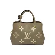 Louis Vuitton Vintage Pre-owned Laeder louis-vuitton-vskor Beige, Dam