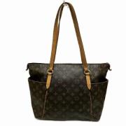 Louis Vuitton Vintage Pre-owned Canvas axelremsvskor Brown, Dam