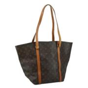 Louis Vuitton Vintage Pre-owned Canvas louis-vuitton-vskor Brown, Dam