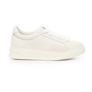 Hogan Vita Lädersneakers med Mockadetaljer White, Herr