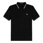 Fred Perry Polo Shirts Black, Herr