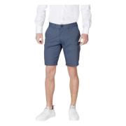 Armani Exchange Bomullsblandning Herr Shorts Kollektion Blue, Herr