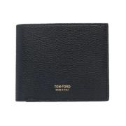 Tom Ford Snygg Herr Plånbok i Läder Black, Herr