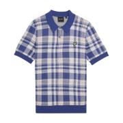 Lyle & Scott Vår tartanstickad polo Multicolor, Herr