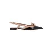 Valentino Garavani Rose Cannelle Stängda Ballerinaskor Multicolor, Dam