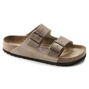 Birkenstock Mjuk Arizona Slip-in Sandal Brown, Dam