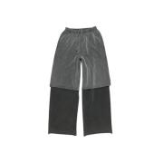 Acne Studios Antracit/Svart Byxor BB9 Gray, Dam