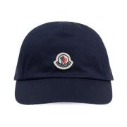 Moncler Sportig Baseballkeps för Män Blue, Herr