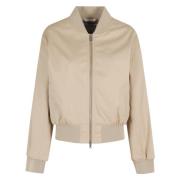 Filippa K Bomull Blouson Jacka Brown, Dam